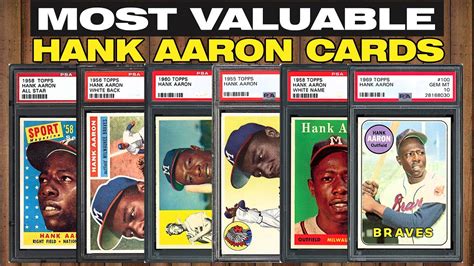 Hank Aaron Rookie Card - Goimages Mega