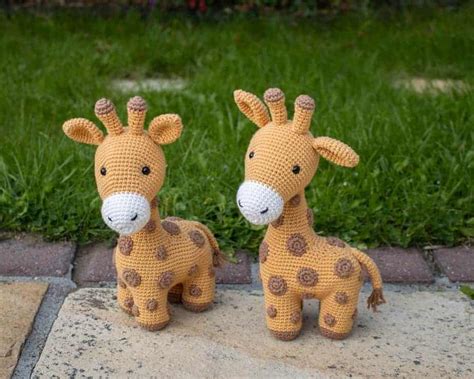 Giraffe Amigurumi Pattern, Crochet Safari Animal - Just A Little Crochet