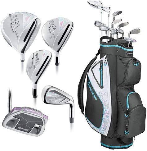 New Women's TaylorMade Left Hand Kalea Clubs (Full Set) Ladies Flex ...