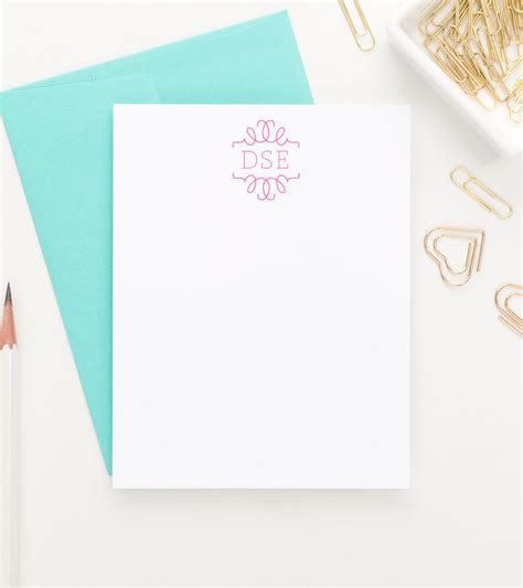 Personalized Stationery // Monogram stationery // Personalized