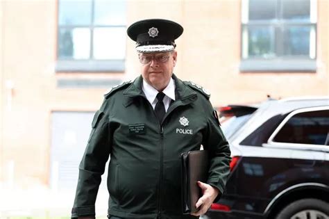 Northern Ireland police chief resigns after controversies including huge data breach - Irish Star