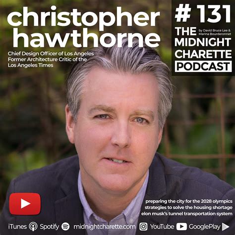 Christopher Hawthorne talks about 2028 Olympics, Housing Crisis and Elon Musk's Tunnel System