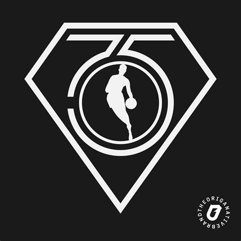 NBA 75th Anniversary Logo Concept on Behance