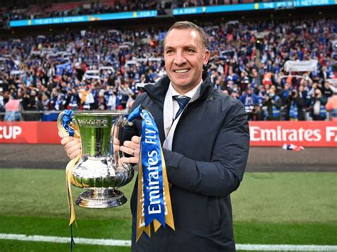 Brendan Rodgers hails Leicester’s courage after FA Cup final triumph ...