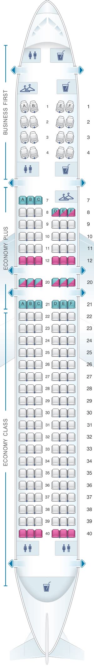 United Airlines First Class 757 200