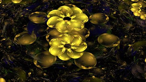 Edit free photo of 3d,fractal,yellow,bubbles,wallpaper - needpix.com