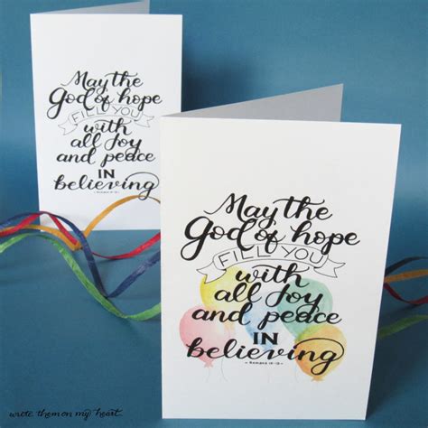 17 Printable Bible Birthday Cards - Write Them On My Heart