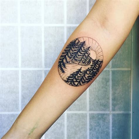 River, trees, sunshine, wildflowers Sun Tattoo, Just Beauty, Geometric ...