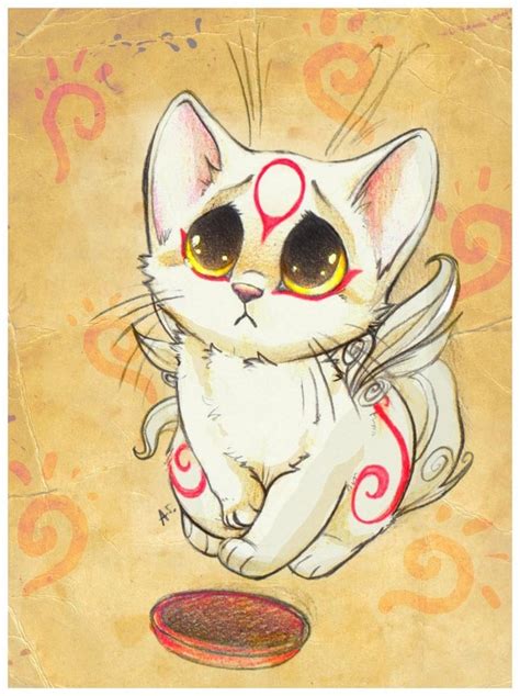 Please feed the god by =AinaShadox | Kitten drawing, Cat art, Cute art