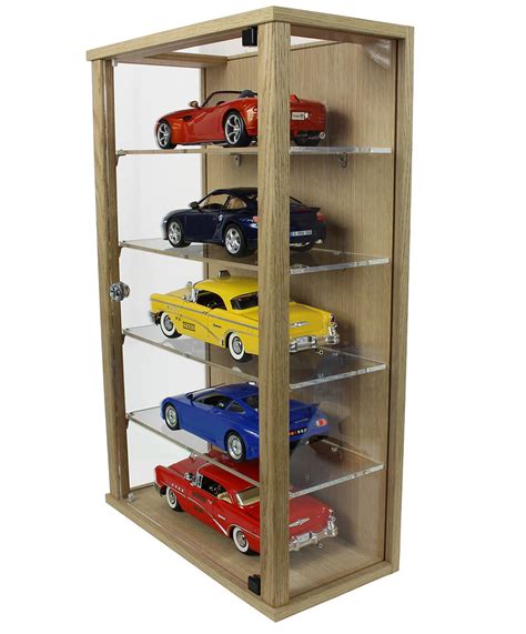 Lockable Display Case for 1:18 Scale Model Cars- 5 or 6 Shelves – LasAcryl Ltd