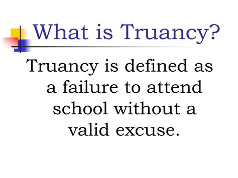 PPT - Truancy Program Overview PowerPoint Presentation, free download - ID:2174807