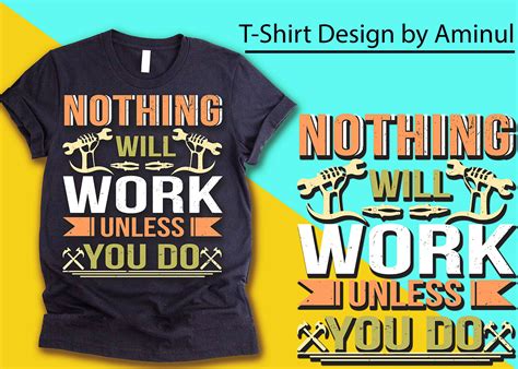 Work T-shirt Design :: Behance