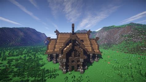 Viking Town Hall Minecraft Project