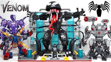 LEGO Super Heroes Marvel Spider Mech Venom 76115 Action Toy Building ...