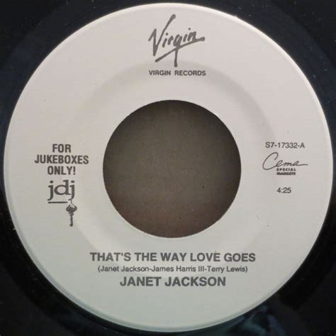 Janet Jackson – That's The Way Love Goes (1993, Vinyl) - Discogs