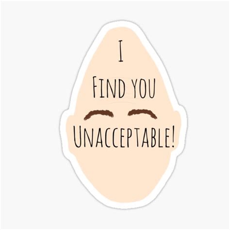 "Beldar Conehead "I find you unacceptable!"" Sticker for Sale by niche ...