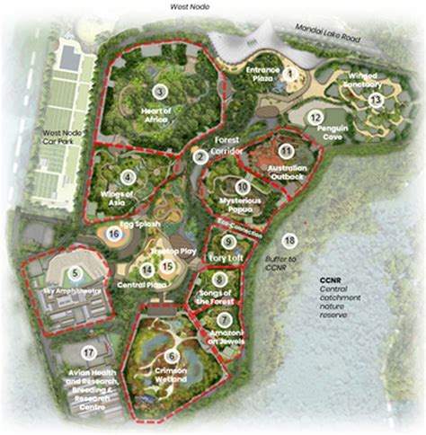 S'pore's new Bird Park opening in 2nd Quarter 2023 will have 8 large ...