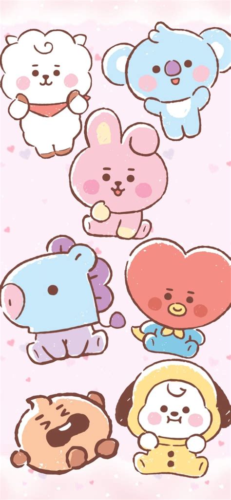 🌸sesshoumaru🌸 — BT21 wallpaper | Kawaii wallpaper, Cute wallpapers ...