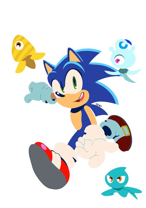 That one sonic colors render : r/SonicTheHedgehog