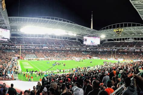 Meet the Miami Hurricanes’ Hard Rock Stadium again for the first time ...