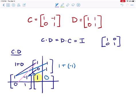 SOLVED:Determine whether each pair of matrices are inverses of each ...