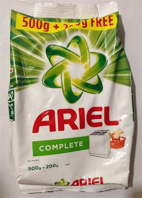 Ariel Complete Washing Powder Detergent 500 Grams Pack Free Shipping ...