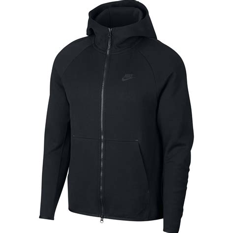 Nike Men's Sportswear Tech Fleece Full Zip Hoodie Black 928483-010 ...