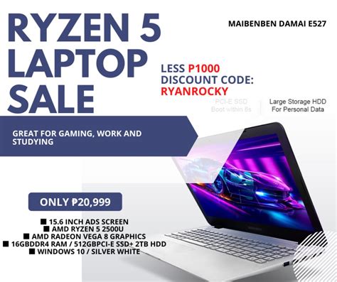 Cheapest Gaming Ryzen 5 laptop 512gb SSD 16gb ram 2tb hdd, Computers ...