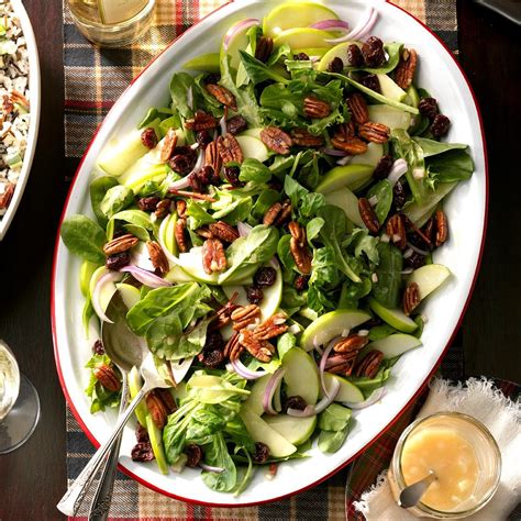 Winter Salad Recipe with Apples and Dried Cherries