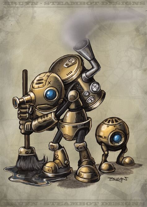 Bruyn - The art of Craig Bruyn: Steam Robot 2