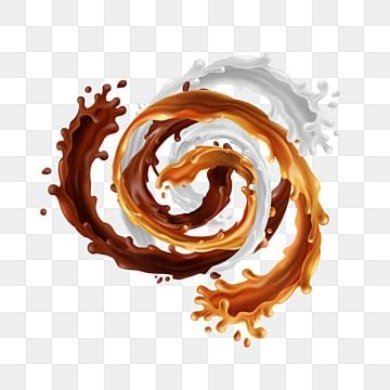 Chocolate Milk Splash Vector Art PNG Images | Free Download On Pngtree