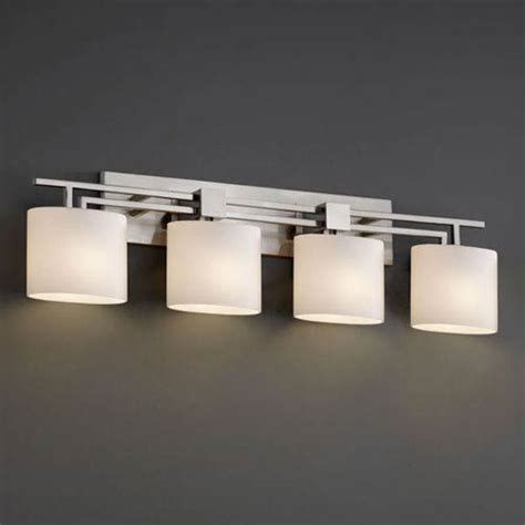 27% Off Fusion Aero Four Light Brushed Nickel Bath Fixture by Justice Design Group. @ A s ...