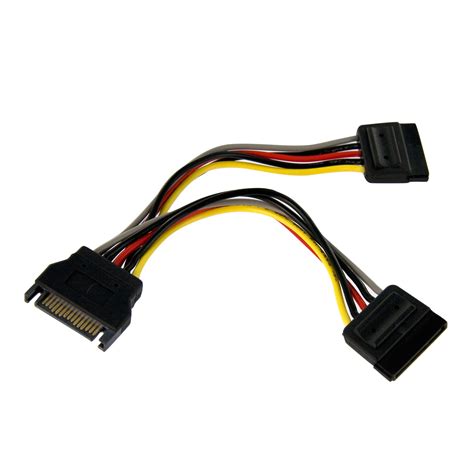 StarTech.com PYO2SATA - Cable adaptador (SATA 0,15 m, 2 x hembra, SATA - 1 x macho SATA ...