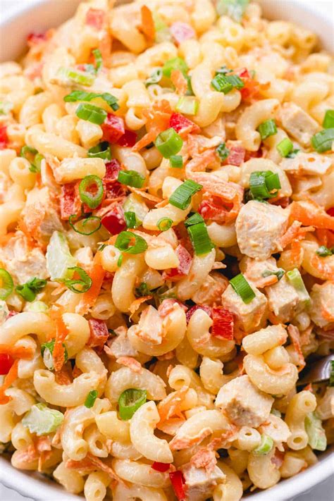 Chicken Macaroni Salad | Veronika's Kitchen