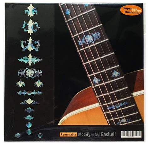 Aged Banjo Pattern Fret Markers for Guitars – Inlay Stickers Jockomo