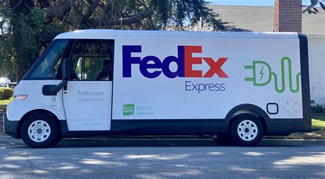 Electric FedEx van. Is it made by Ford? : r/electricvehicles