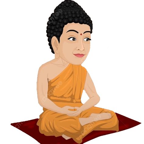 Gautam Buddha Cartoon