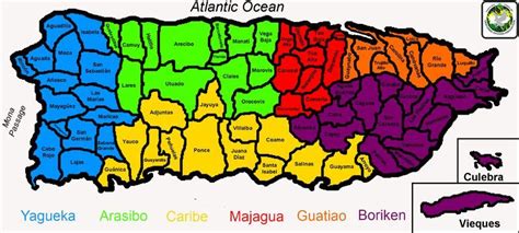 Image result for Mapa Con Los Pueblos De Puerto Rico | Puerto rico map, Puerto rico, Puerto ...