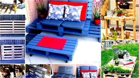 39 Insanely Smart And Creative DIY Outdoor Pallet Furniture Designs To Start | Pallet furniture ...