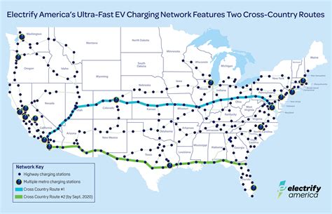 Electrify America’s first cross-country EV charging route is complete