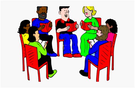 Topic Discussion Cliparts - Bible Study Group Clipart, HD Png Download - kindpng