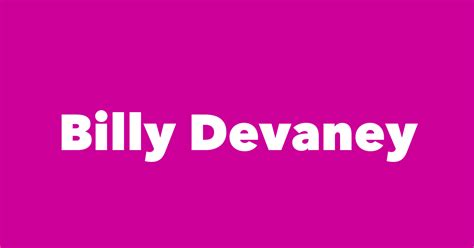 Billy Devaney - Spouse, Children, Birthday & More