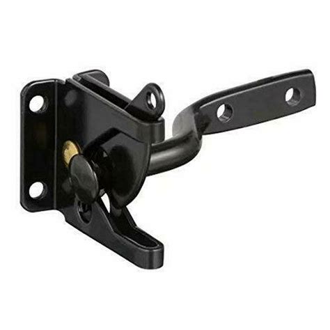 Automatic self Locking gate Latch for Wooden Fence, gate, Door, Metal Gravity - Walmart.com ...