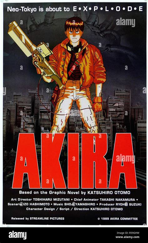 Akira - Original Movie Poster Stock Photo - Alamy