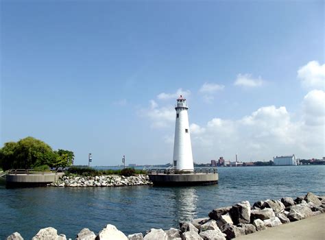 Lighthouse on the Detroit River