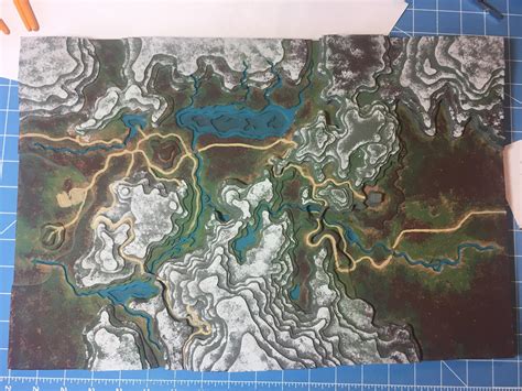 3D map of Barovia, painting progress : r/CurseofStrahd