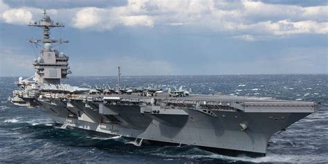 First-in-Class Aircraft Carrier USS Gerald R. Ford Finally Ready to ...