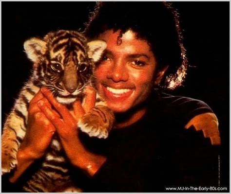 Mike with Tiger! - Michael Jackson Photo (12497787) - Fanpop