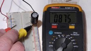 Test a Capacitor using Analog and Digital Multimeter