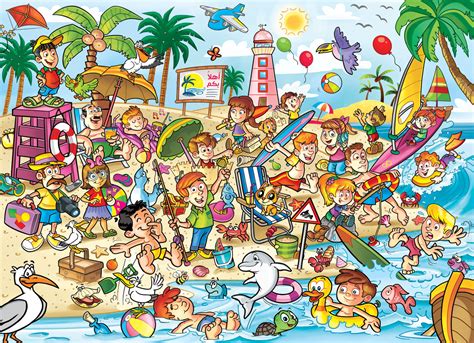 Crowded Beach by samiatay on DeviantArt